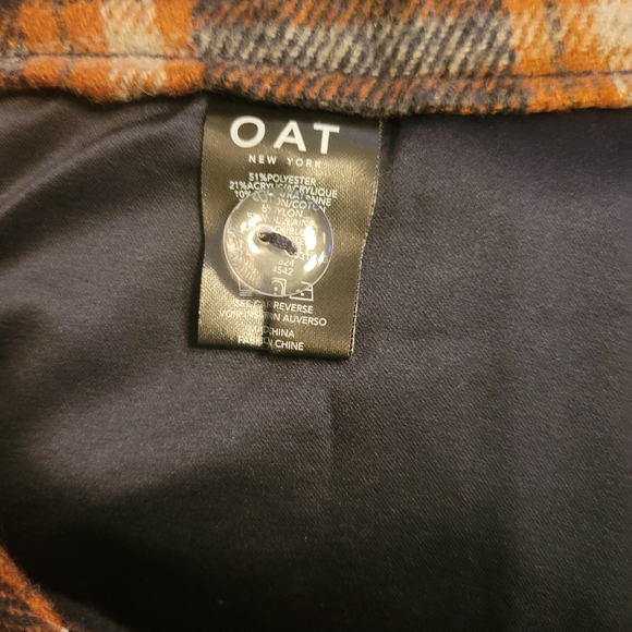 NWT OAT NEW YORK PLAID MINI SKIRT, SIZE 32 - Picture 2 of 6
